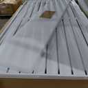 72" H47" W Metal Outdoor Privacy Screen Freestanding, Panels for Patio Lawn Deck, Freestanding Decorative Privacy Screen for Balcony Yard&Garden(Consists of 3 Panels)