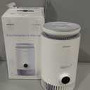 2 in 1 Air Purifier and Evaporative Humidifier Combo for Bedroom, H13 True HEPA Filter, Cool Mist-Free Air Humidifier evaporative WIFI Connect (Silver)