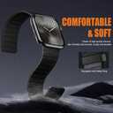 SNBLK Magnetic Watchband Compatible with Apple Watch for Men 44mm 45mm 46mm 49mm 42mm 41mm 40mm 38mm Women, Silicone Sport Strong Magnet Strap for iWatch Series 11 Ultra 3 Ultra 2 Se 10 9 8 7 6 5 4 1