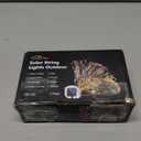 Twinkle Star 2 Pack Solar String Lights Outdoor, Total 80 FT 240 LED Solar Fairy Lights Outside Waterproof 8 Modes, Christmas Tree Light for Patio Garden Party Backyard Wedding Decor Warm White