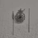 Flower Fairy Dancing with Dandelion Garden Art Sculpture Stainless Steel Statue Christmas Halloween Decoration for Outdoor Yard Courtyard Lawn Patio Metal Ornaments (Open Hands)
