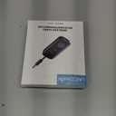 Premium Pro Bluetooth 5.4 Transmitter Receiver, Airplane Audio Adapter, Wireless Transmitter for TV/ Travel Flight, Airline, Gym.Compatible with 2 AirPods/ Headphones, Bluetooth Receiver for Car/ Home Stereo