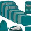 BAGAIL 6 Set Packing Cubes Various Sizes Packing Organizer for Travel Accessories Luggage Carry On Suitcase 