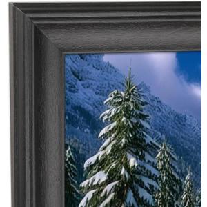 14x32 Panoramic Photo Frame Black Solid Wood Picture Frame 14x32 inch Painting Frame 14x32 inch Poster Frame(S23B1432)