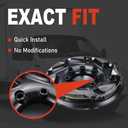 Wheel Cover Rims Hubcaps 16 Inch Set of 4
Compatible with Ford E-150 E-250 E-350 E-450 1998 1999 2000 2001 2002 2003 2004 2005 2006 2007 2008 2009-2024 Wheel Hub Cap