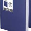 Dunwell Presentation Binder 48-Pocket, Displays 96 Pages, 8.5x11 Portfolio Binder with Plastic Sleeves, Storage and Organizer for Documents, Photos, Kids Artwork, Projects, Recipes (Blue)