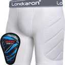 Youth Boys Padded Sliding Shorts with Soft Protective Cup for Baseball & Football youth medium