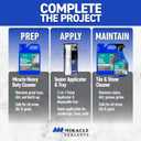 Miracle Sealants 511 Impregnator Advanced Penetrating Sealer for Countertops, Stone, Tile & Grout, Gallon