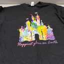 New Magical Shirt for Women Magic Kingdom Tshirt Cute Castle Graphic Tee Cute Holiday Family Vacation Tops for Women (Black-7,Medium)