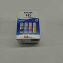 Epson 522 EcoTank Ink Ultra-high Capacity Bottle Black & Color Combo Pack (T522120-BCS) Works with EcoTank ET-2720, ET-2800, ET-2803, ET-2840, ET-4700, ET-4800, ET-4810