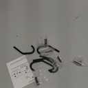 Wall Hooks for Hanging Coats - 5 Pack Black 3.2'' Double Hook Design, Hat Organizers, Wall Mount Hangers for Bags and Keys, Perfect for Garage, Workshop, Entryway, Closet, and DIY Projects