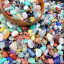 400Pcs+ (1.5lb) Gemstones and Crystals Set,30Kinds+ Bulk Tumbled Chps Crystals for Jewelry Making,Chakra Balancing,Crushed Stones Rocks and Minerals Science Kit (1.5, Pounds)