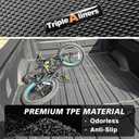 TripleAliners Truck Mat Compatible with 2022-2026 Rivian R1T Accessories, Truck Bed Mat Heavy Duty Custom Fit All Weather Protection TPE Pickup Liner