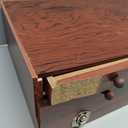 POPYOLA Art Supplies, 269 Piece Deluxe Art Set with 6 Drawing Pads, Watercolor Paints, Crayons, Colored Pencils Set in Wooden Case, Creative Gifts for Adults Artists Beginners (Brown)