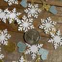 8 x 100PCS Snow In Love Bridal Shower Bachelorette Party Table Scatter,Diamond Ring And Snowflake Confetti for Winter Bridal Shower Decorations,Snow In Love Engagement Party Decor