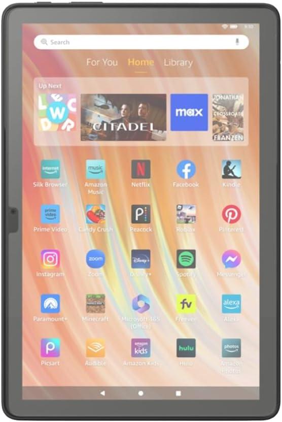 Tempered Glass Screen Protector (1 Pack), for Amazon Fire HD 10, (13th Gen, 2023 release)