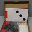 4 Sets Casino Party Decorations Poker Theme Table Centerpieces Party Toppers with Red Black Flowers Dice Box Poker Cutouts and Sticks for Casino Night Decor Birthday