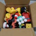 24 Pcs Christmas Rubber Ducks for Jeeps, 3.5 Inch Ducks for Ducking, Off-Road Vehicles Suitable for 2 Inch Ducks, 12 Christmas Rubber Ducks with 12 Cars, Bath Toy Christmas Party Favors Gifts