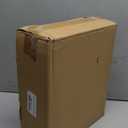 ZENFUN Portable Camping Toilet, Foldable Toilet for Adults, Porta Potty with Thick Black Garbage Bag for Outdoor Emergency, Waterproof Luggable Loo, Hiking, Car, Travel (Black and Grey)