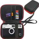 JCHPINE Hard Carrying Case for KODAK EKTAR H35 Half Frame Film Camera, Protective Storage Travel Case for Kodak Ultra F9 M35 Film Camera Accessories (Black)