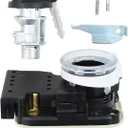 Ignition Switch Lock Cylinder Assembly with Key for Chrysler Lebaron Town & Country Dodge B1500 B2500 B3500 Dakota Ram 1500 2500 3500 Grand Caravan Jeep Cherokee