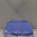 Cozyide Outdoor Chair Cushions, Waterproof Patio Seat Cushions with Adjustable Straps, Round Corner Patio Chair Cushions for Garden, Royal Blue, 17x16x2 Inch (Pack of 4)