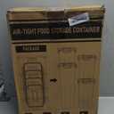 PRAKI Airtight Food Storage Containers Set with Lids - 24 PCS, BPA Free Kitchen and Pantry Organization, Plastic Leak-proof Canisters for Cereal Flour & Sugar - Labels & Marker