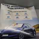 KUST Windshield Sun Shade for 2020-2025 Nissan Sentra Sedan Accessories, Custom Fit Car Front Sunshade Foldable Sun Visor Protector Blocks UV Rays Keep Your Car Cooler