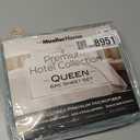 Mueller Luxury 6 Piece Queen Bed Sheets Set - Ultra-Soft 1800 Series, Cooling & Breathable Hotel Quality Bedding, Deep Pocket up to 16" - Hypoallergenic, Wrinkle-Resistant, Oeko-TEX, Light Teal