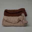 lulumoon Muslin Changing Pad Cover: Baby Cotton Quilted Changing Table Cover - Soft Changing Pad Sheets for Boys Girls (Nude Pink & Pecan) 

‎33 x 17 x 7 inches