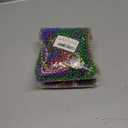 2 x Mardi Gras Beads, 24PCS Metallic Colorful Bead Necklace Party Favors, 6 Kinds of 33" Beaded Necklace Costume Women Men Stuff, Festival Parade Throw Accessories for Wedding Birthday Celebrations