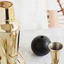 Bar Cocktail Shaker and Jigger, Gold
