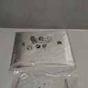 Large Magnetic Bulletin Board  Dry Erase Memo Board with Stand  Metal Easel for Magnet Display  12x10 Inches + 4 Magnets