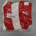 Turtleneck Stripes Pro Pet Clothes Dog Wool Classic Sweaters (Red &White Stripe, L)