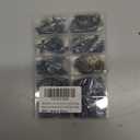 540 Pieces M3 x 6mm /8mm /12mm /16mm /20mm /25mm /30mm, Hex Socket Head Cap Screws Bolts Washers Nuts Kit, 12.9 Grade Alloy Steel, Full Threaded, Black