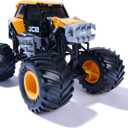 Monster Jam, Official JCB DIGatron Monster Truck, Collector Die-Cast Vehicle, 1:24 Scale, Kids Toys for Boys and Girls Aged 3 and up