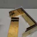 4 Pcs Gold Stainless Steel Display Risers, Display Stand for Cupcake Dessert Perfume Purse Handbag Shoe Jewelry and Funko Pop