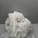 Cozy Bliss Faux Fur Throw Blanket for Couch, Fuzzy Soft Plush Thick Bubble Blanket for Sofa Bedroom Living Room, 50 * 60 Inches Cream White