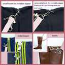 FYOURH Zipper Puller Helper for Dresses and Boots - Back Zipper Helper Pull for Dresses - Help Zip up Dress - Pink