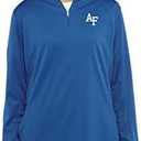 Vantage Apparel Women's Standard Collegiate Micro Mesh Performance Team Color 1/4 Zip Pullover,M