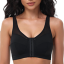Front Closure Bra for Women Wireless Plus Size Full Coverage, 38D