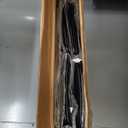 VECELO Kids Folding Activity Table and Chairs 5 Piece Set, Portable, with Ultra Soft Padded Cushion, Classic Black