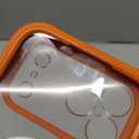 Diaclara Magnetic Designed for iPhone 17 Pro Max Case Full Body Bumper[Compatible with MagSafe] Military Drop Proof Cover with Built-in Touch Sensitive Anti-Scratch Screen Protector,Orange