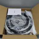 CAROTE 19pcs Pots and Pans Non Stick, Cookware Sets Detachable Handle, Induction Kitchen Pots and Pans,NonStick Cooking Set, Oven/Dishwasher/Fridge Safe, Space Saving (Black)