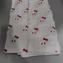 Halloween Ghost Decorative Pillow Covers 18x18, White Ghost with Red Bow Soft Plush Faux Fur Farmhouse Throw Cushion Cases for Halloween Holiday Home Decor Sofa Living Room