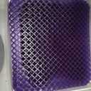 Purple Royal Seat Cushion, Portable 2 Inch Gel Seat Cushion, GelFlex Grid
Handles for Car, Office Chair, Stadium - Pressure-Reducing for Hard Seats, Temperature-Neutral, No-Slip