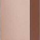 Metal Cash Box Money Holder Money Box for Cash Single Row Currency Tray Money Storage Box with Lid Cash Organizer Money Saving Organizer Money Gift Box Organizer Gold, 7.28 x 3.35 x 2.76 Inch