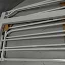 Regalo Safety 29-38.5" Baby Gate for Doorways & Bottom of Stairs, Pressure Mounted Baby Gate with Door for Babies, Toddlers & Pets, Tested & Safe for 30 Years, American Designed, American Owned, White