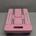 Folding Hand Truck, Foldable Cart for 500 lbs Heavy Luggage, Hand Truck Dolly, 6-Wheel Foldable Dolly with 2 Ropes, Ideal for Home, Office, and Travel Moving (Black)