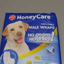 HONEY CARE All-Absorb A25 Male Dog Wrap, 50 Count, Medium, White
